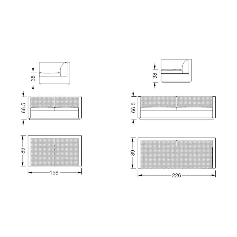 Avantgarde Sofa by Reflex Angelo