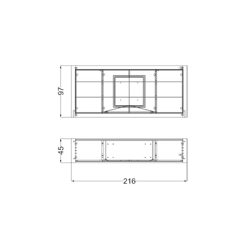 Palazzo Ducale Credenza Sideboard by Reflex Angelo