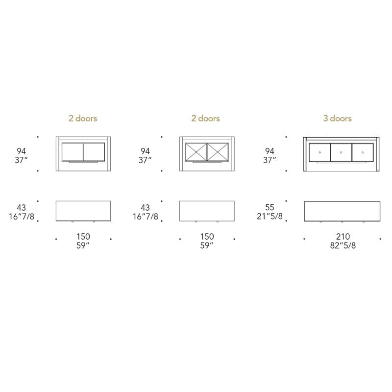 Avantgarde Buffet Sideboard by Reflex Angelo