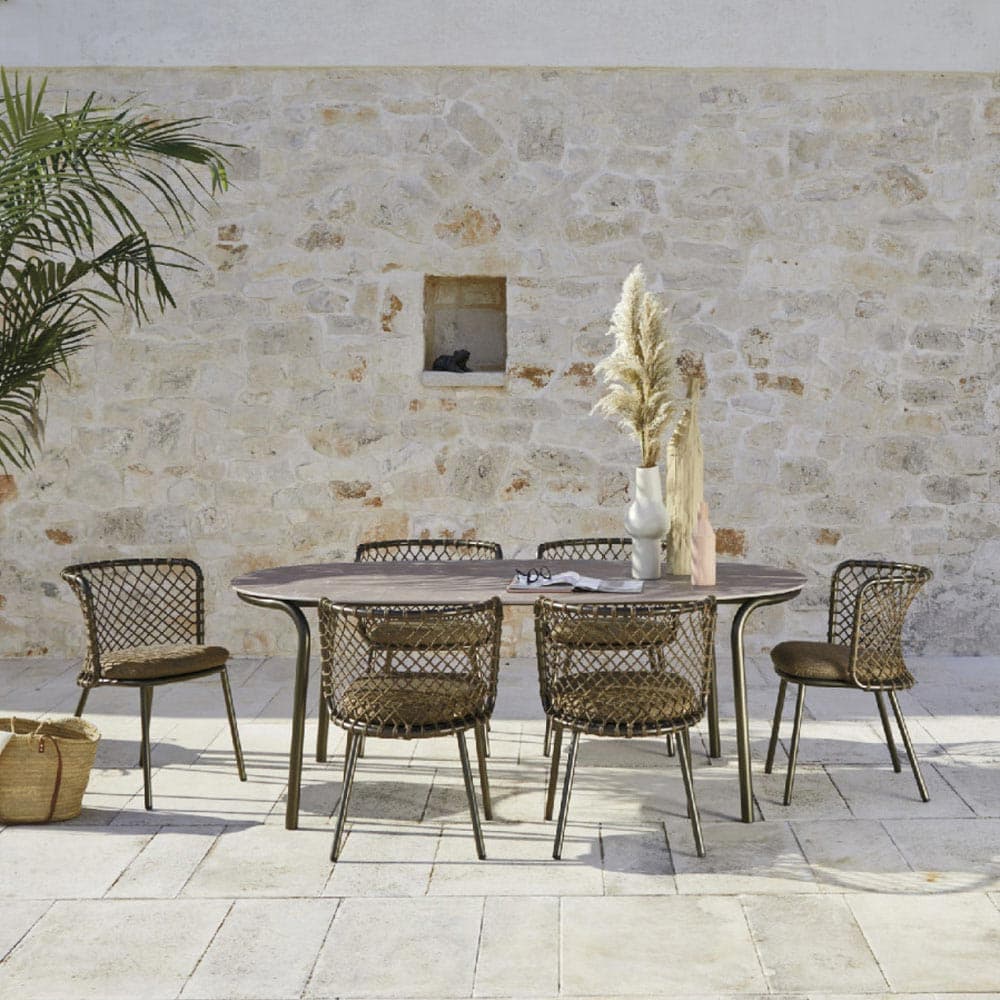 Charme Outdoor Table by Roberti Rattan