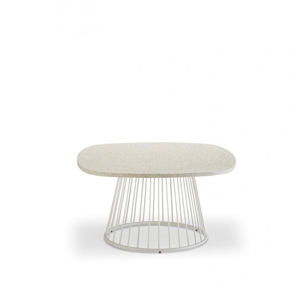 Charme White Outdoor Coffee Table by Roberti Rattan