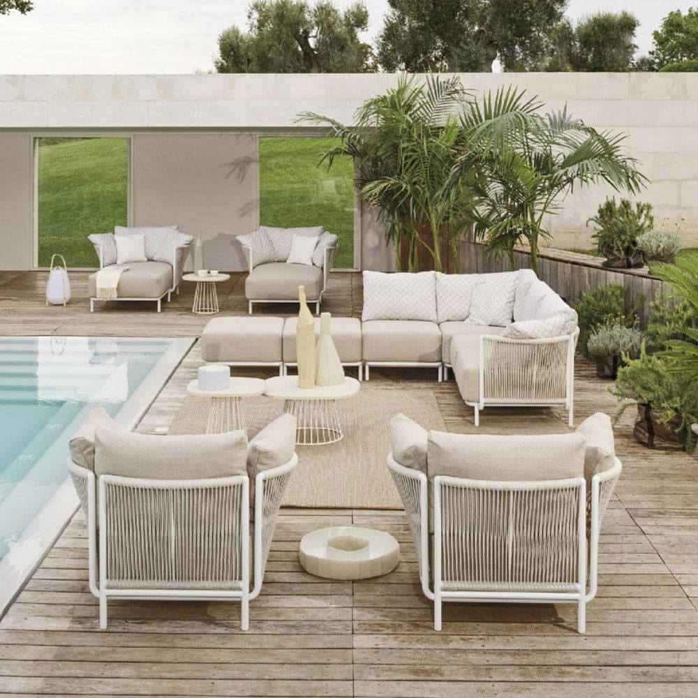 Queen Outdoor Footstool by Roberti Rattan