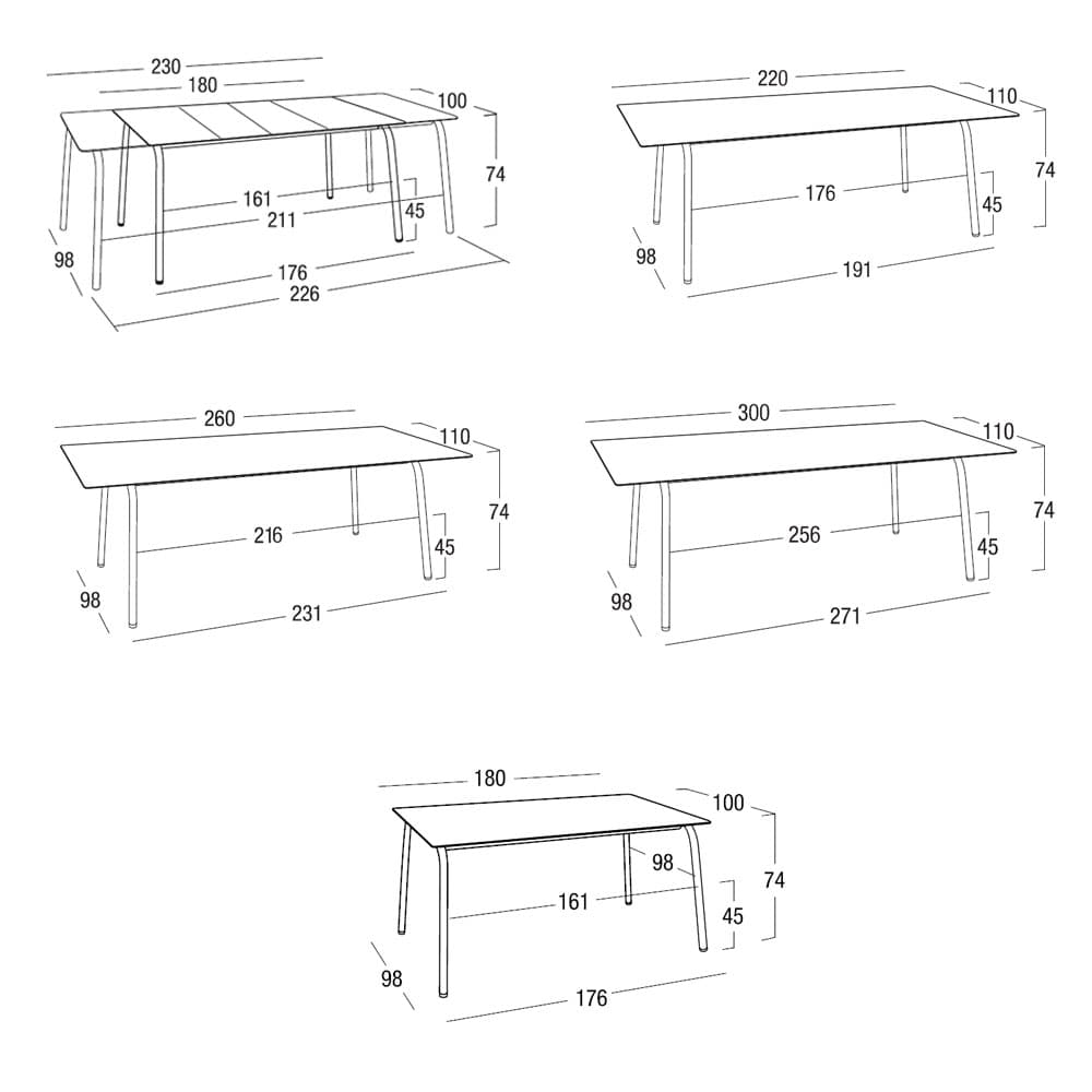 Lipari Outdoor Table by Roberti Rattan