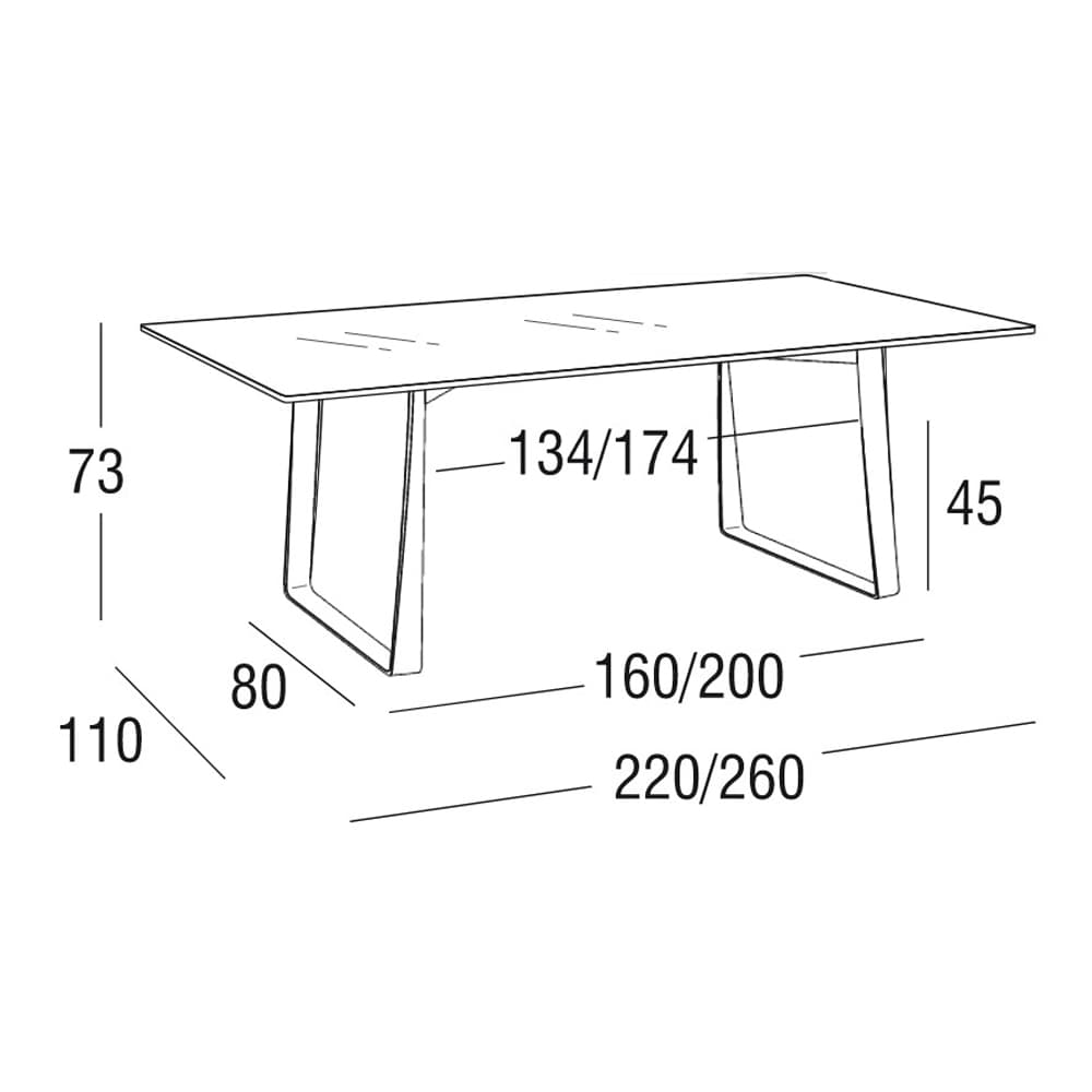 Hamptons Outdoor Table by Roberti Rattan