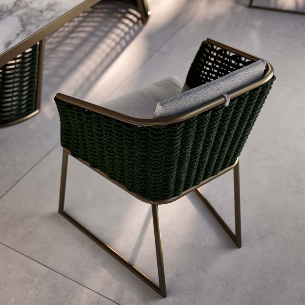 Afrodite Outdoor Armchair by Rugiano