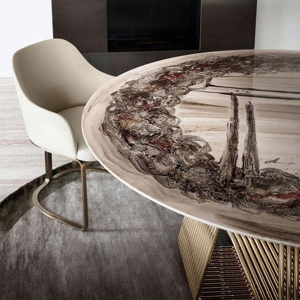 Alyson Round Dining Table by Rugiano