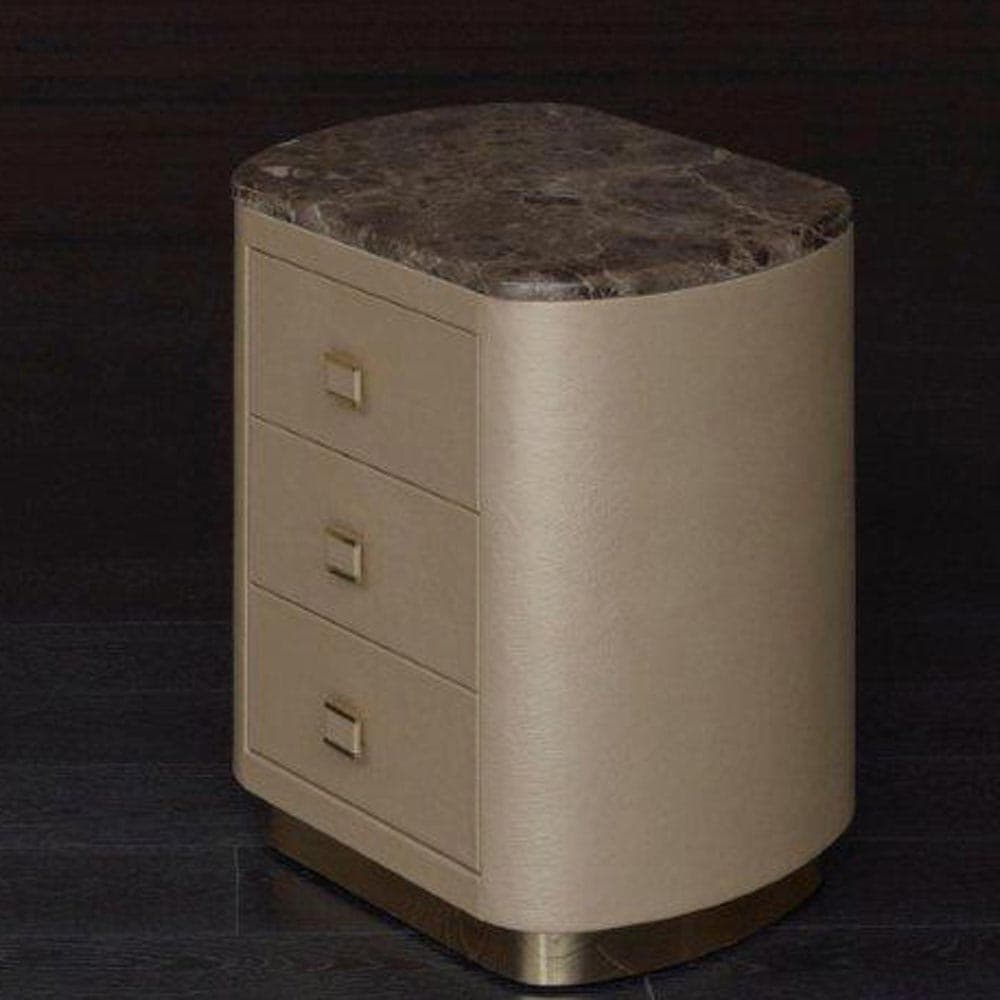 Damasse Side Table by Rugiano