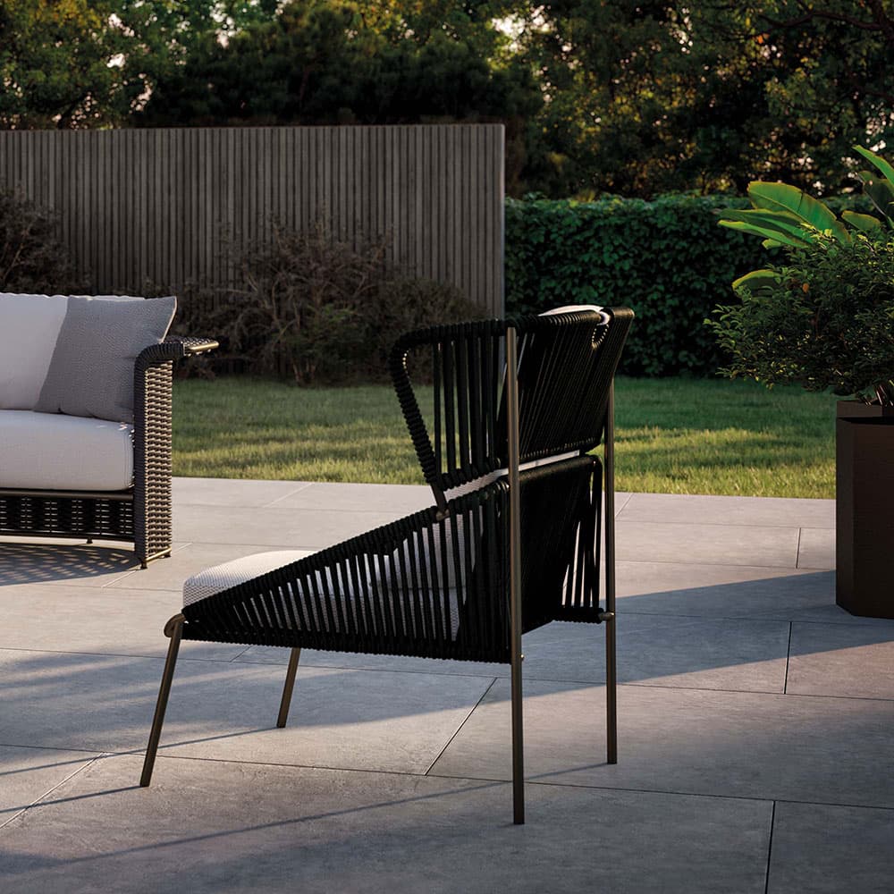 Demetra Bergere Outdoor Chair by Rugiano