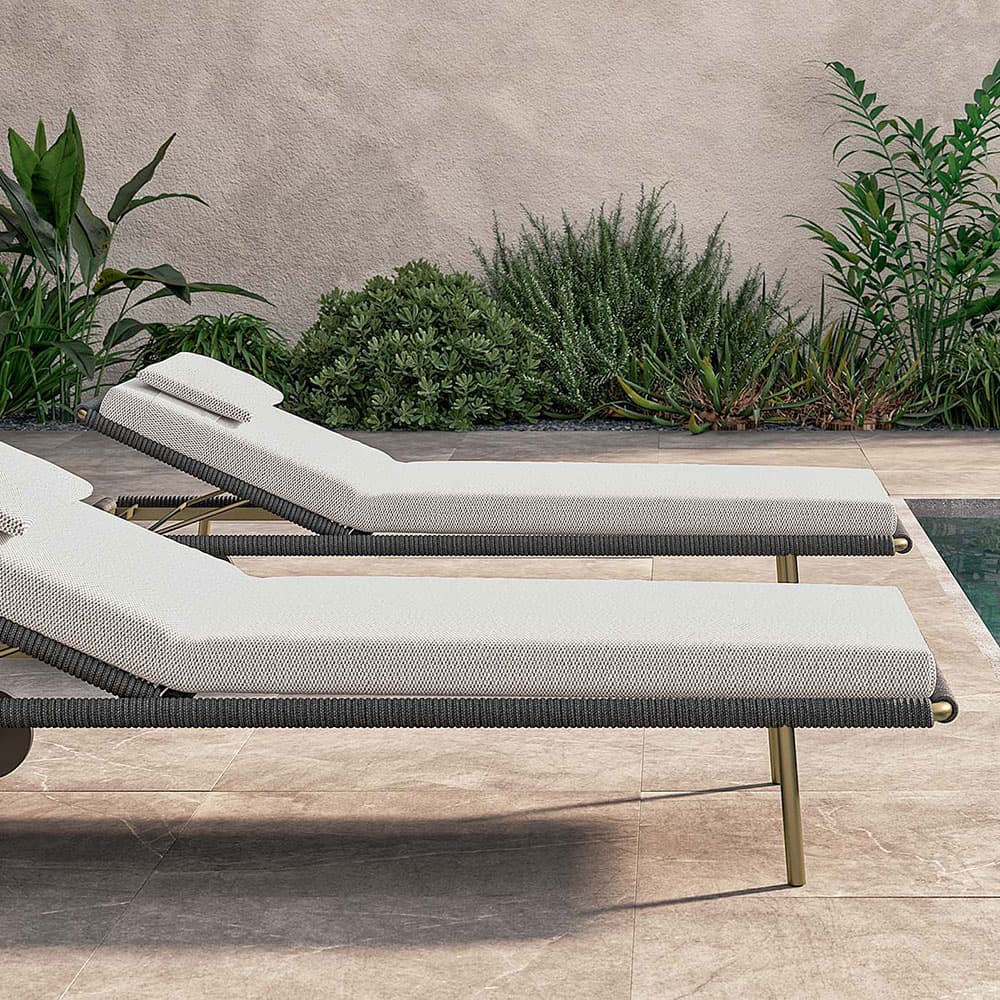 Demetra Sun Lounger by Rugiano