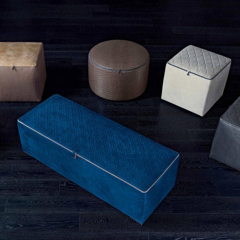 Form Zip Footstool by Rugiano