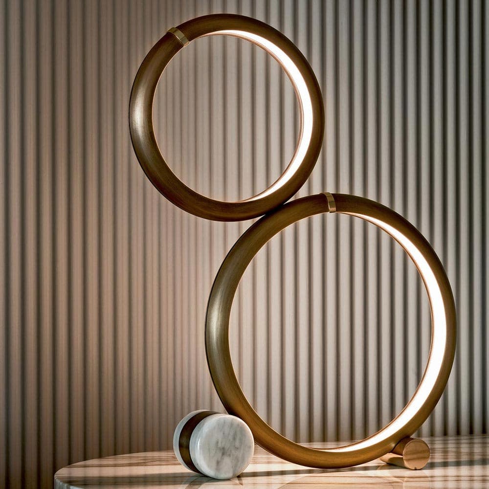 Halo Table Table Lamp by Rugiano