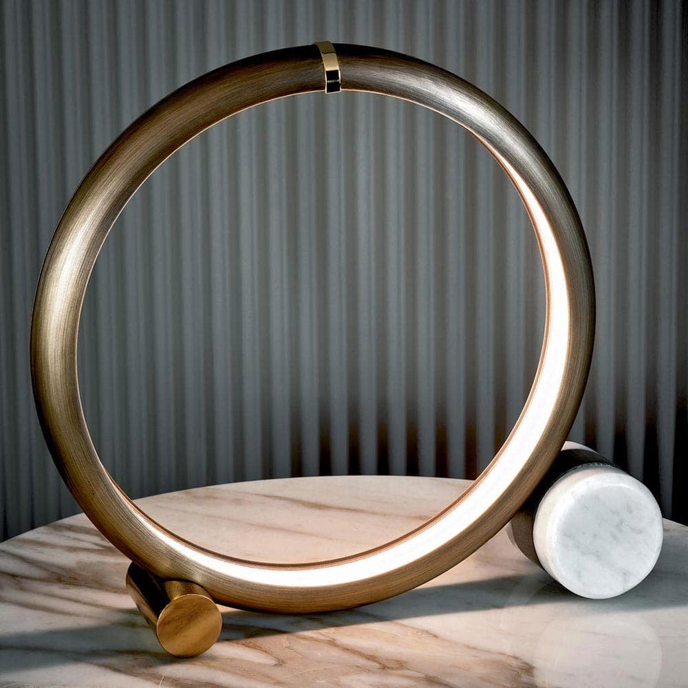 Halo Table Table Lamp by Rugiano