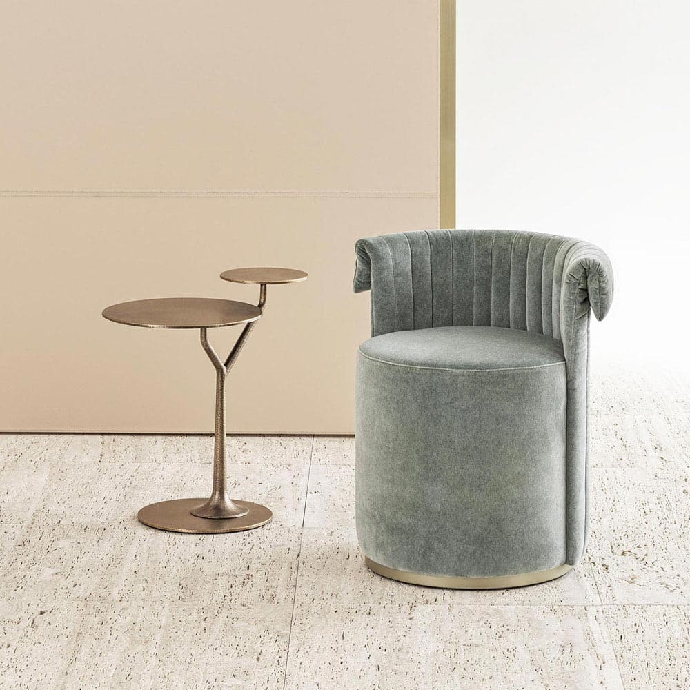 Manta Footstool by Rugiano