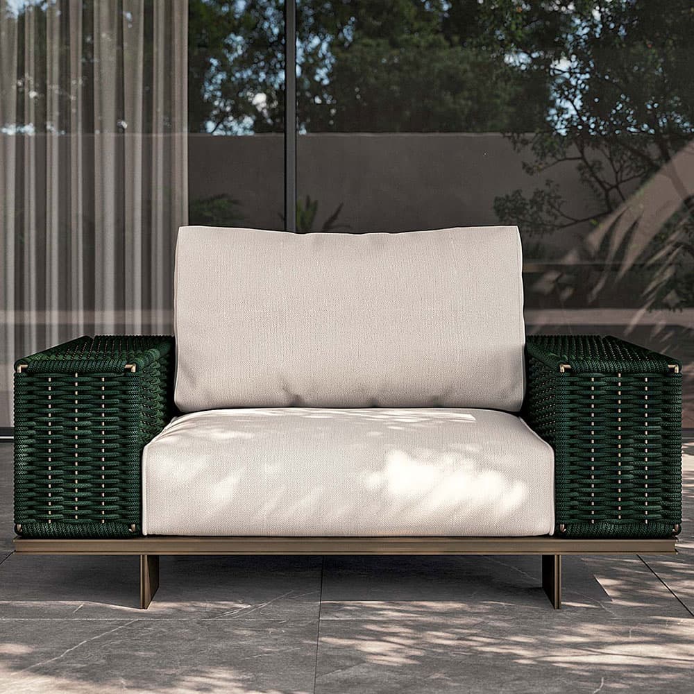 Memphis Outdoor Armchair by Rugiano