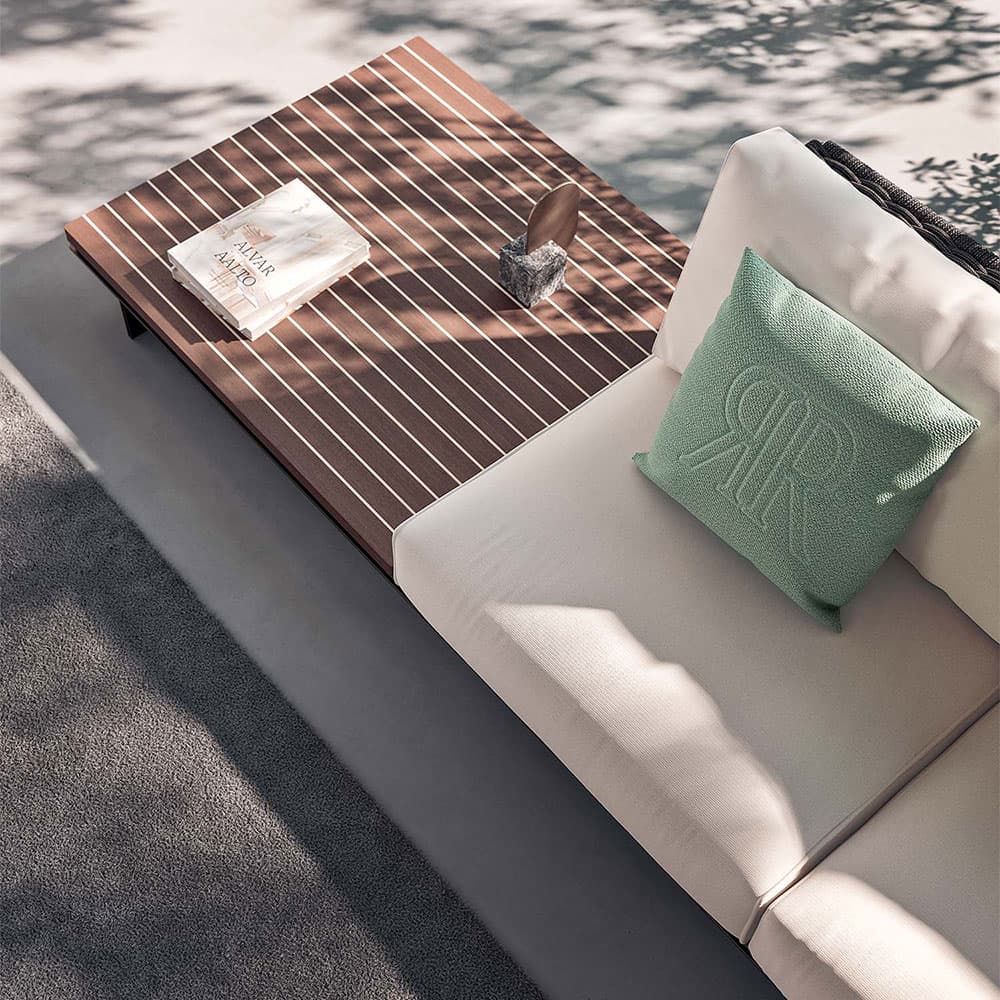 Memphis Outdoor Coffee Table by Rugiano