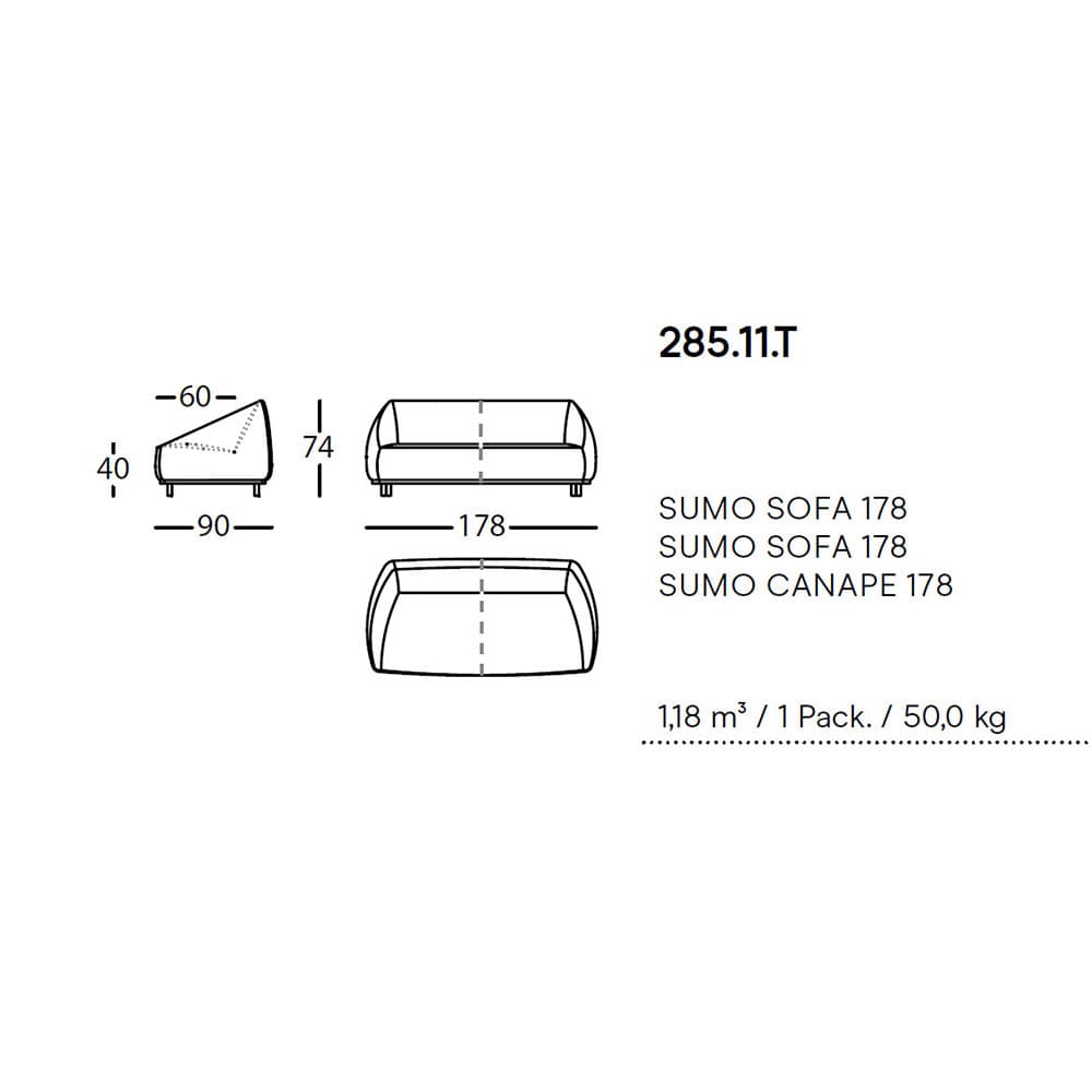 Sumo Sofa by Sancal