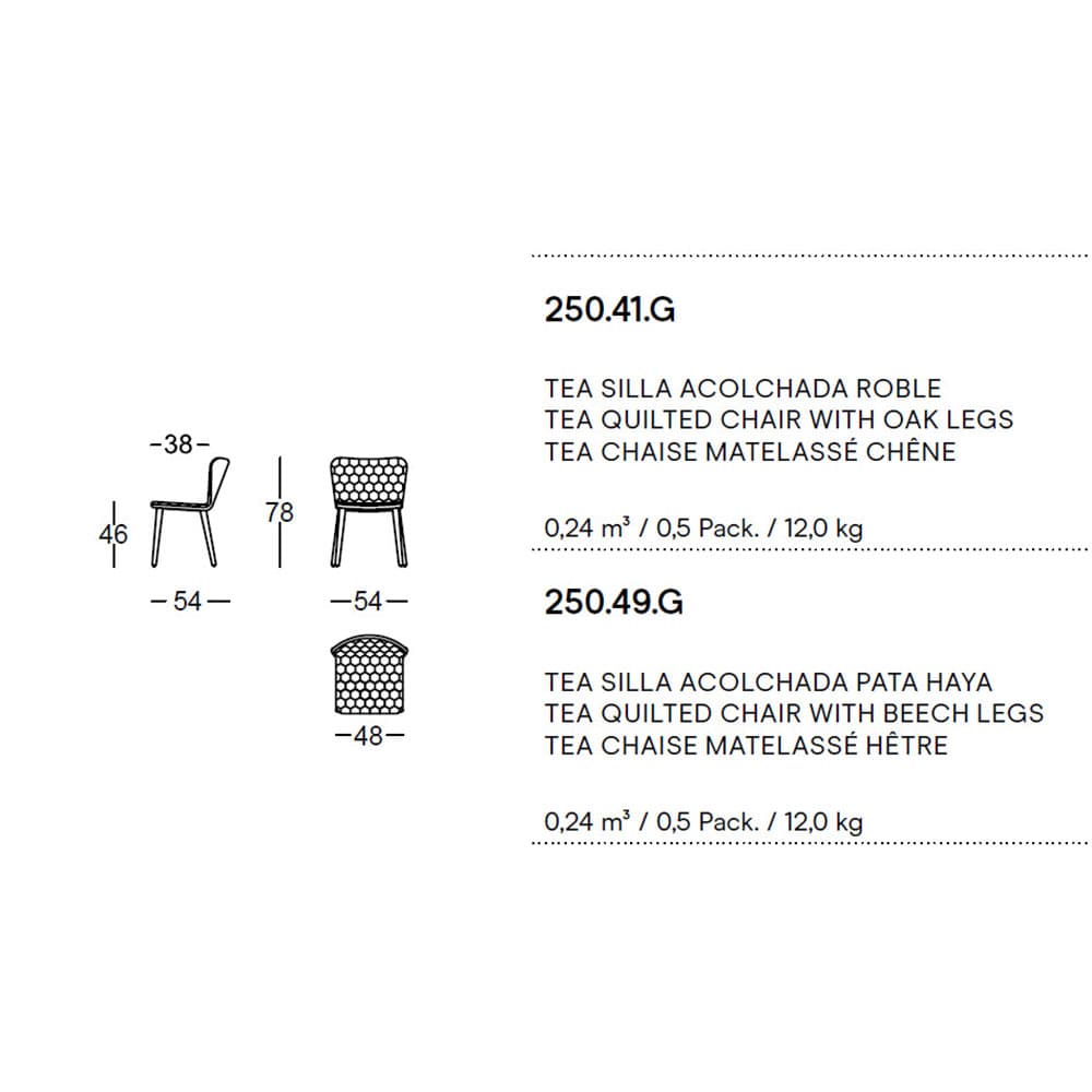 Tea Dining Chair by Sancal