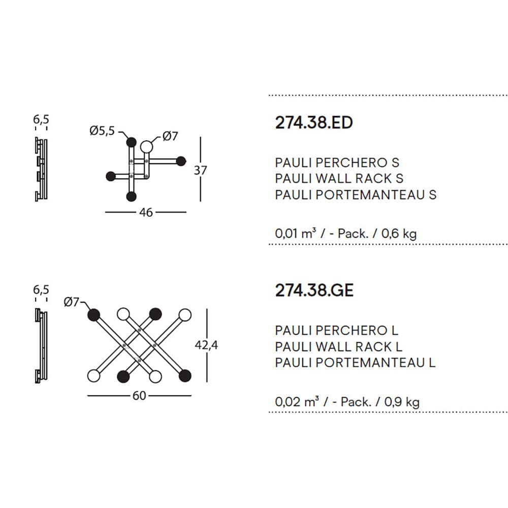 Pauli Coat Stand by Sancal