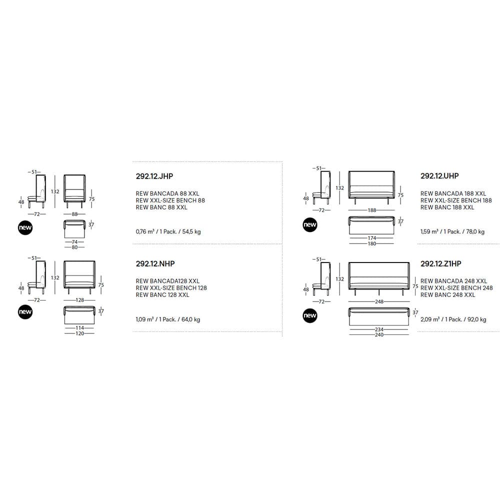 Rew Bench by Sancal