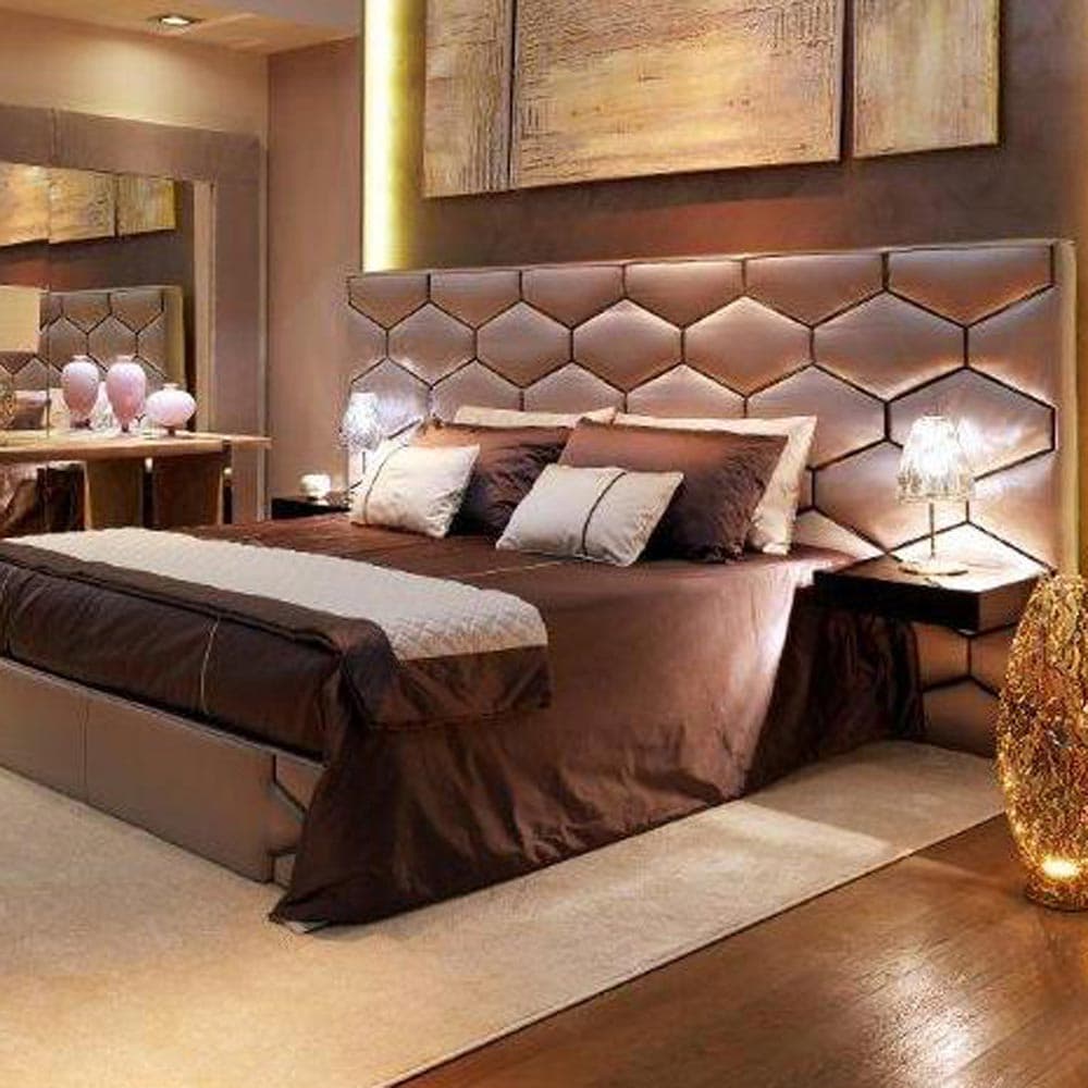 Diamond Double Bed by Silvano Luxury