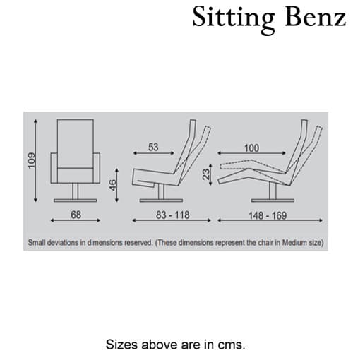 Tw255 Recliner by Sitting Benz