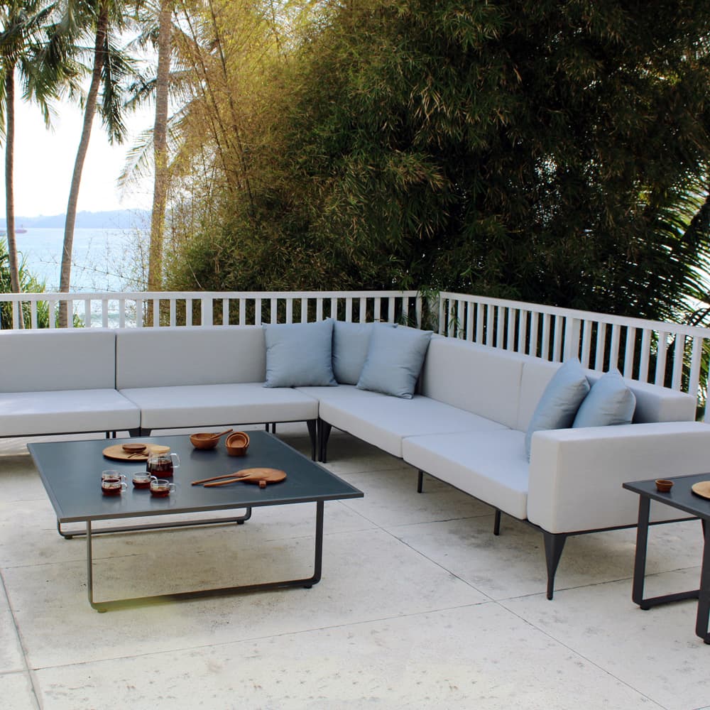 Brenham Corner Outdoor Sofa by Skyline Design