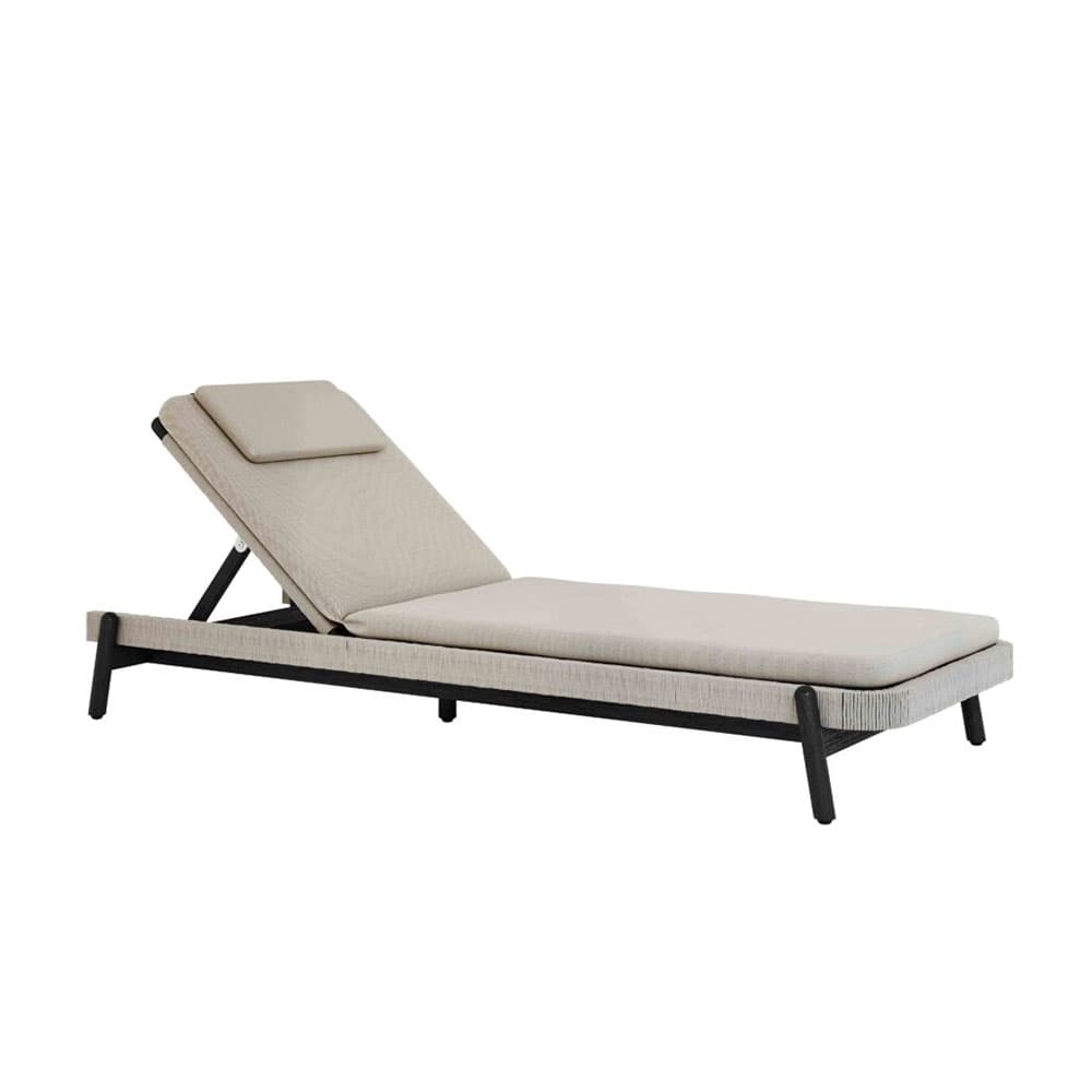 Nero Sun Lounger by Skyline Design