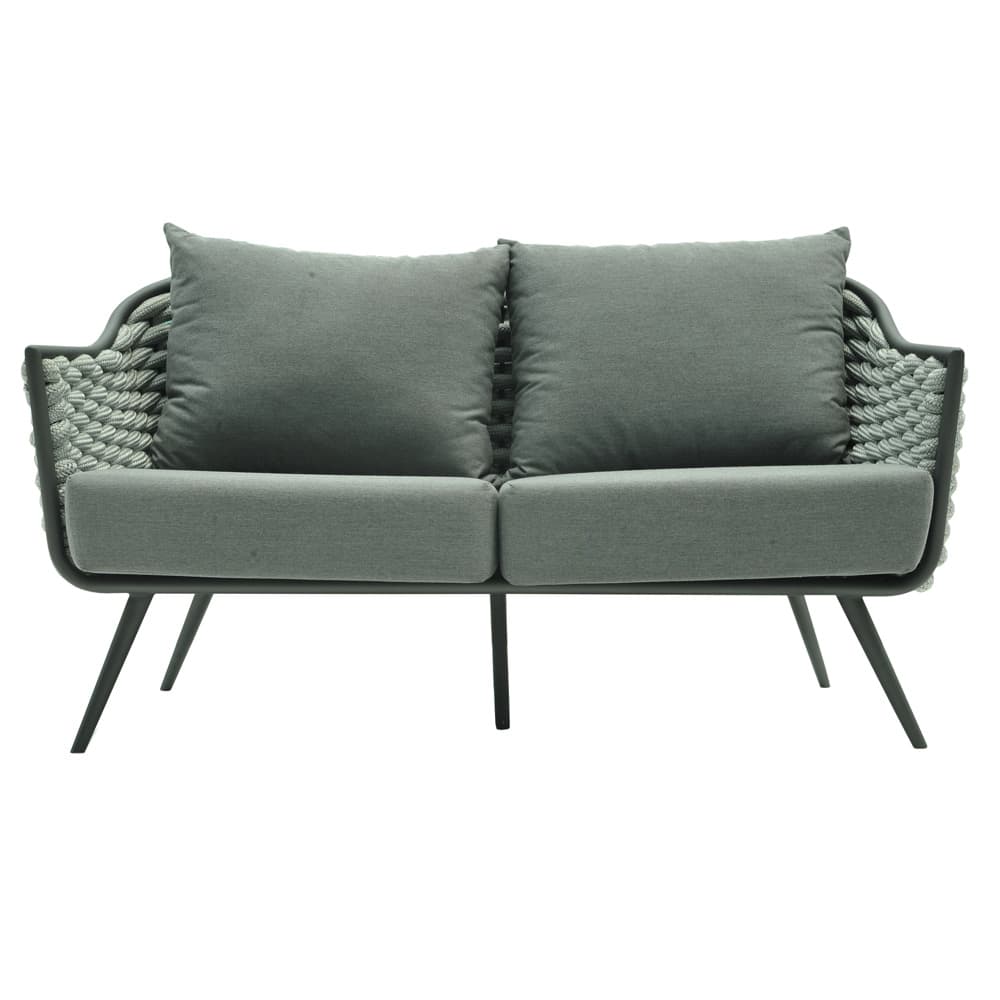 Serpent Love Seat Outdoor Sofa by Skyline Design