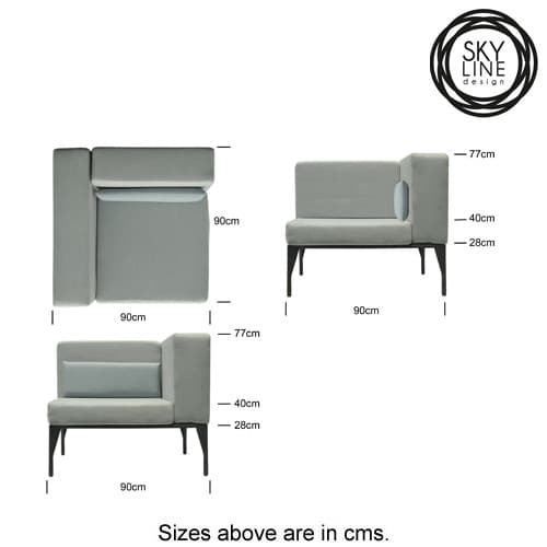 Brenham Corner Outdoor Sofa by Skyline Design