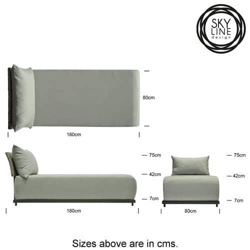 Windsor Lounger by Skyline Design