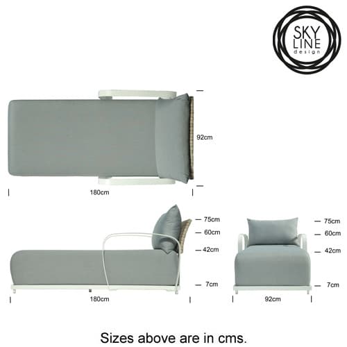 Windsor Chaise Longue by Skyline Design