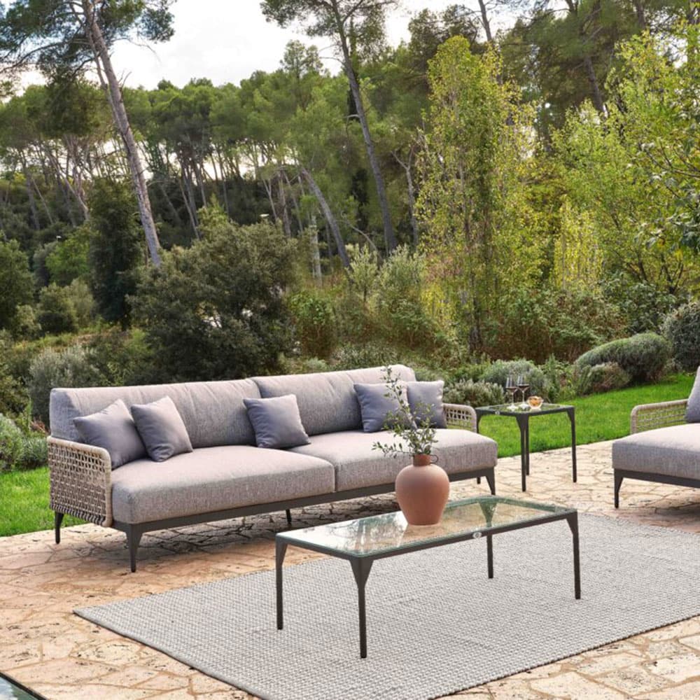 Western Love Seat Outdoor Sofa by Skyline Design