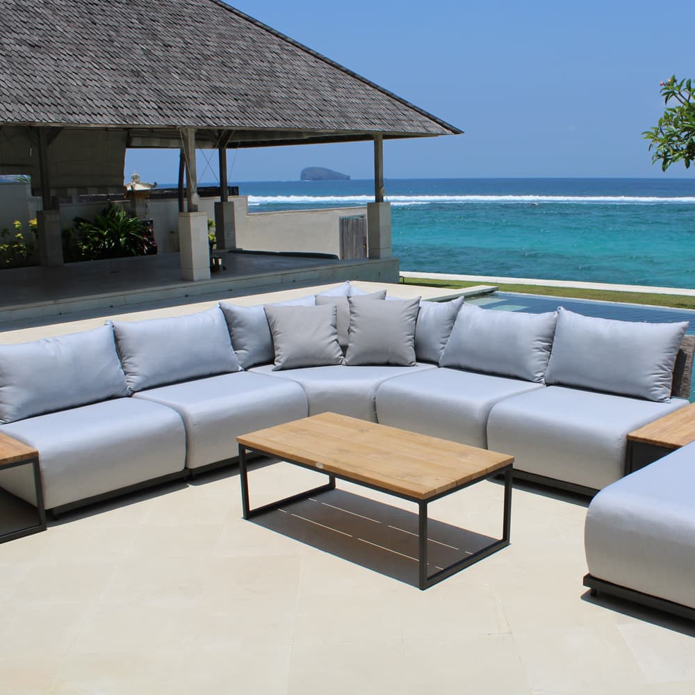 Windsor Centre Outdoor Sofa by Skyline Design