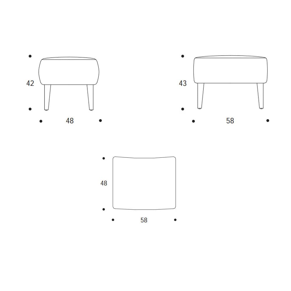 Cornelia Side Table by Smania