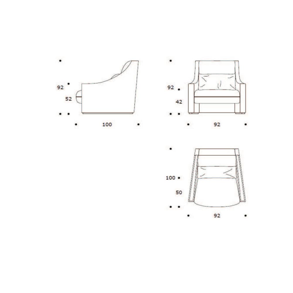 Embassy Armchair by Smania