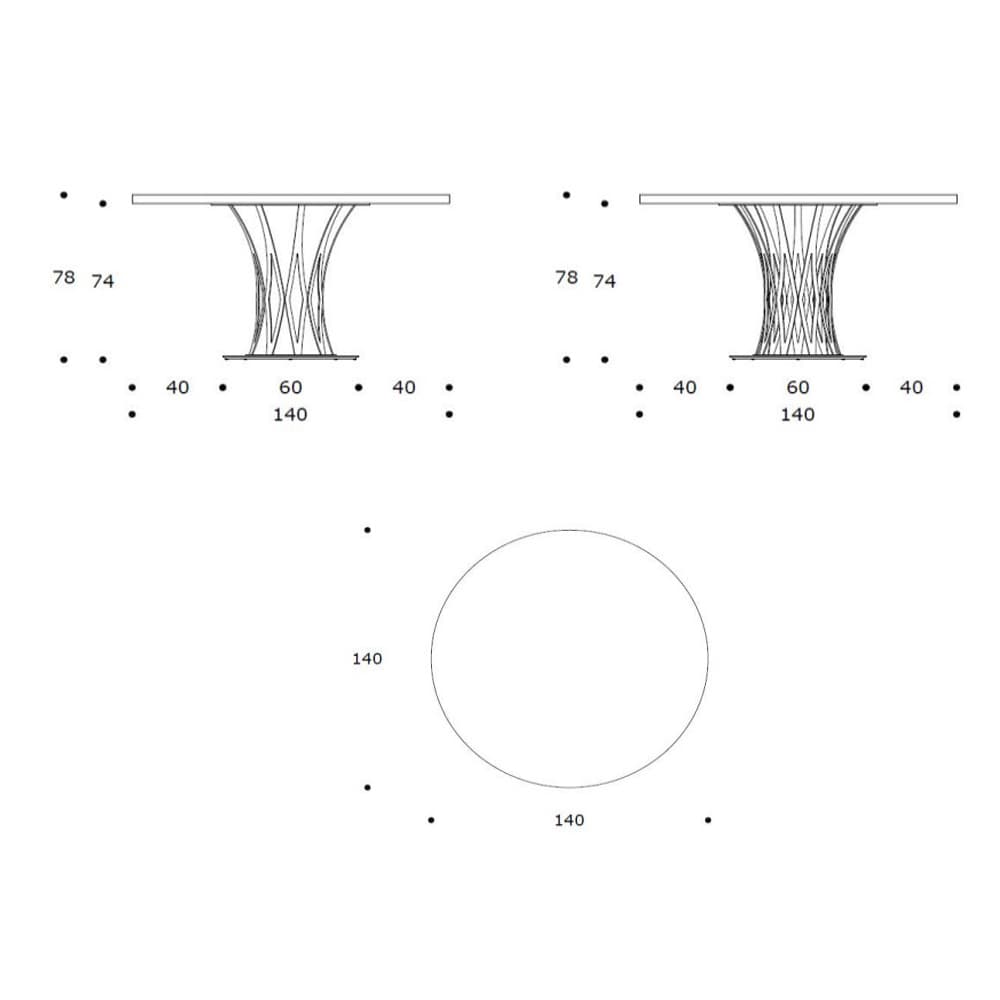 Chambord Dining Table by Smania