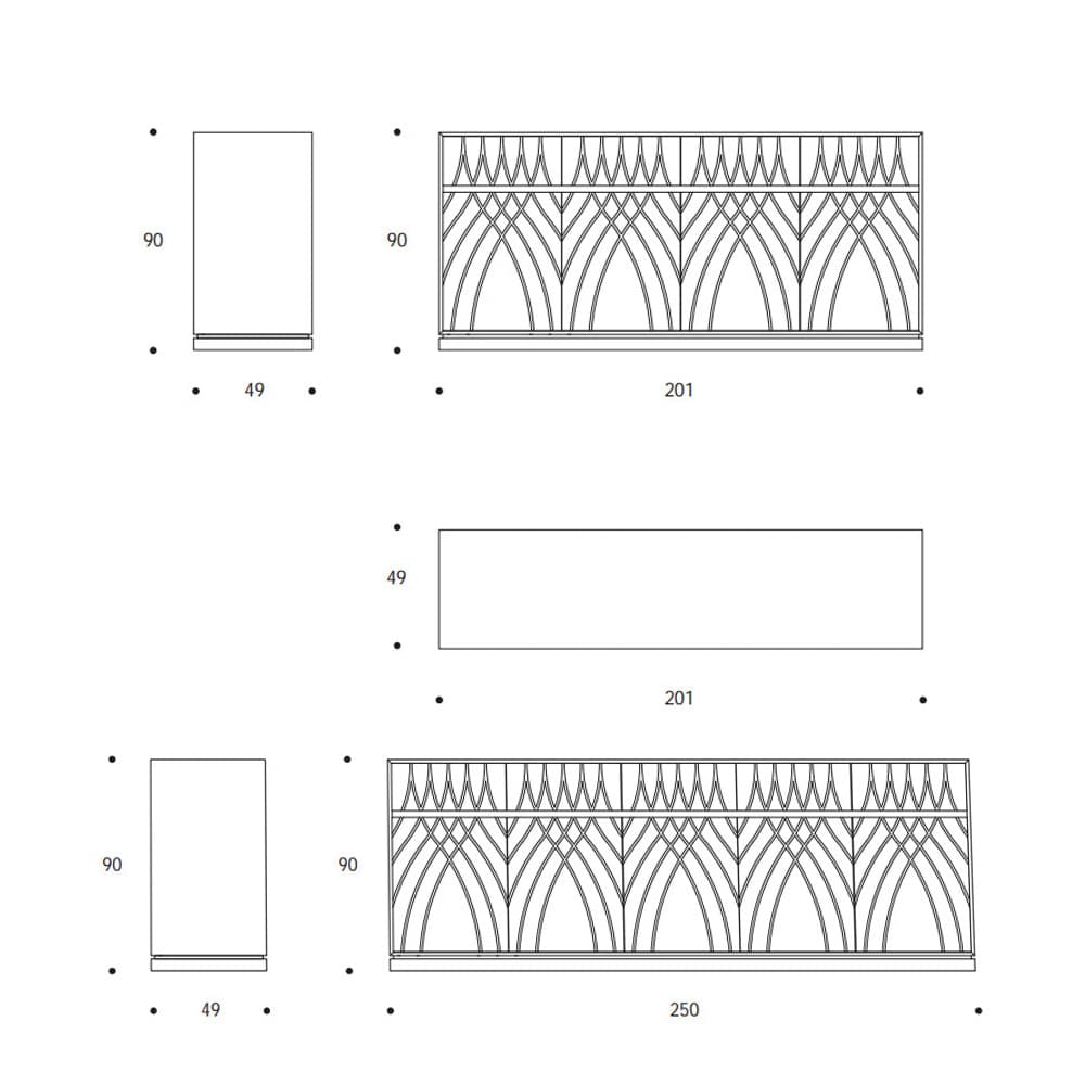 Jersey Sideboard by Smania