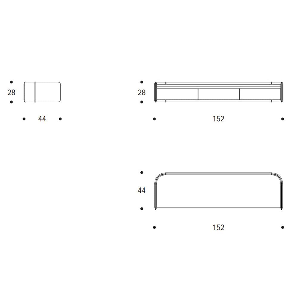 Mayson Console Table by Smania