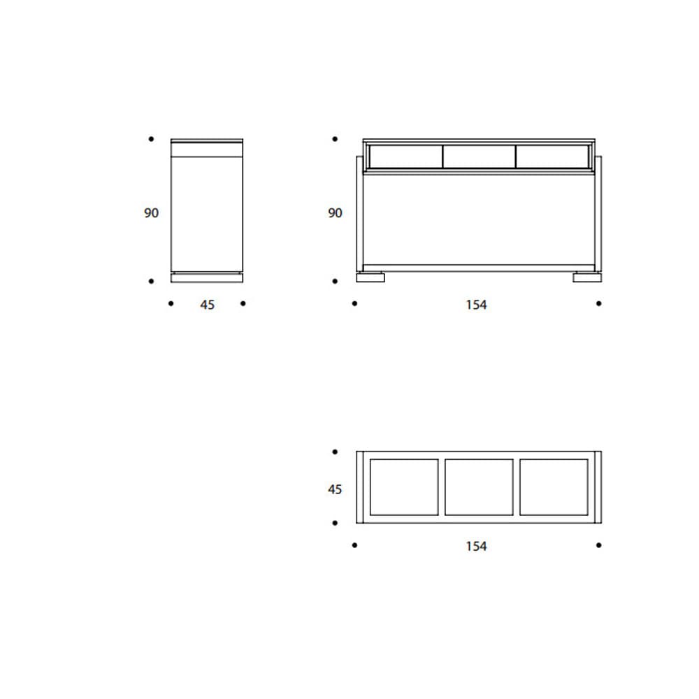 Virgi Console Table by Smania