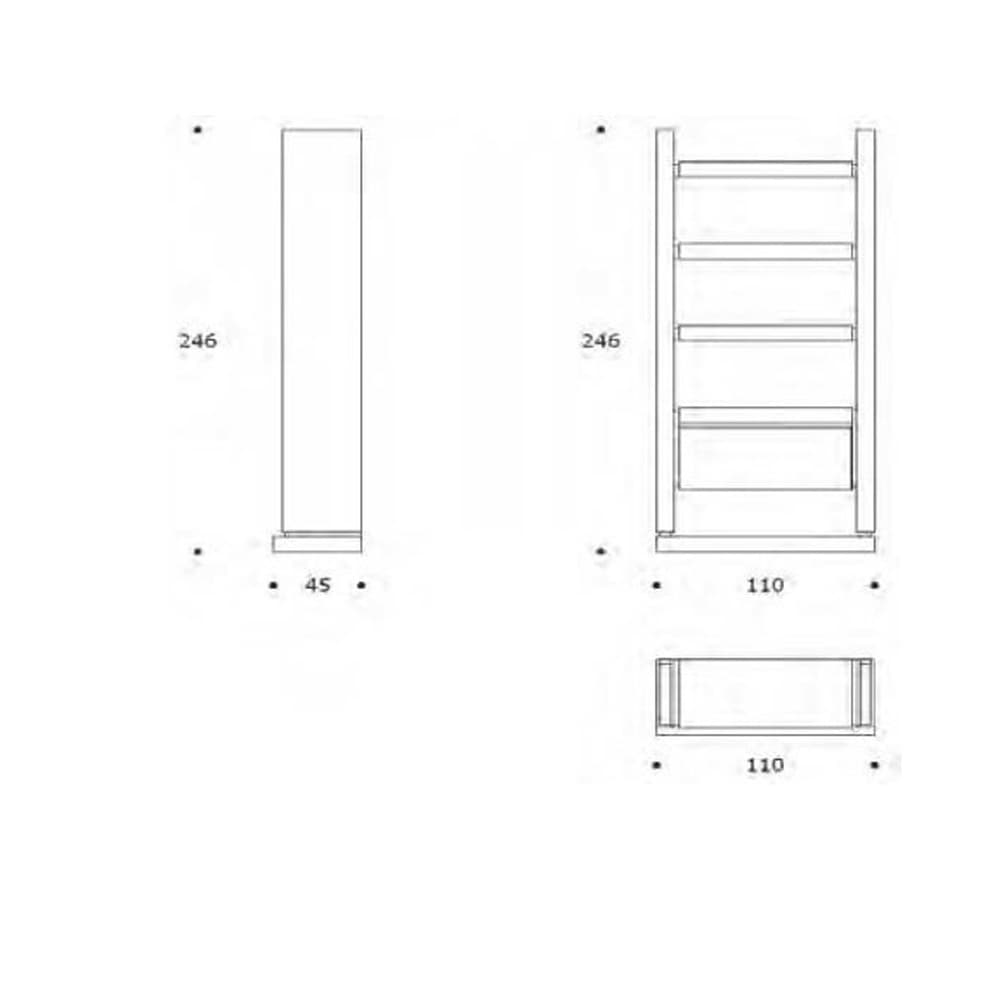 Ludwig Bookcase by Smania