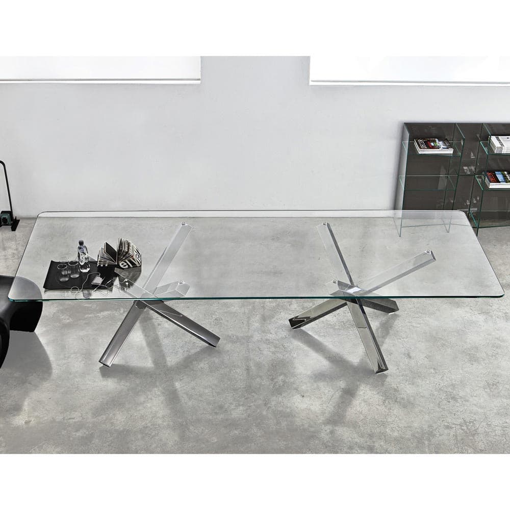 Aikido Two Bases Dining Table by Sovet Italia