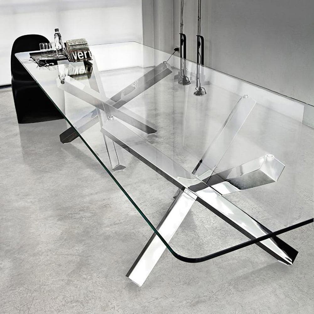 Aikido Two Bases Dining Table by Sovet Italia