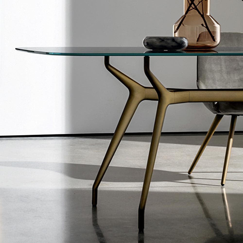 Arkos Shaped Rectangular Dining Table by Sovet Italia