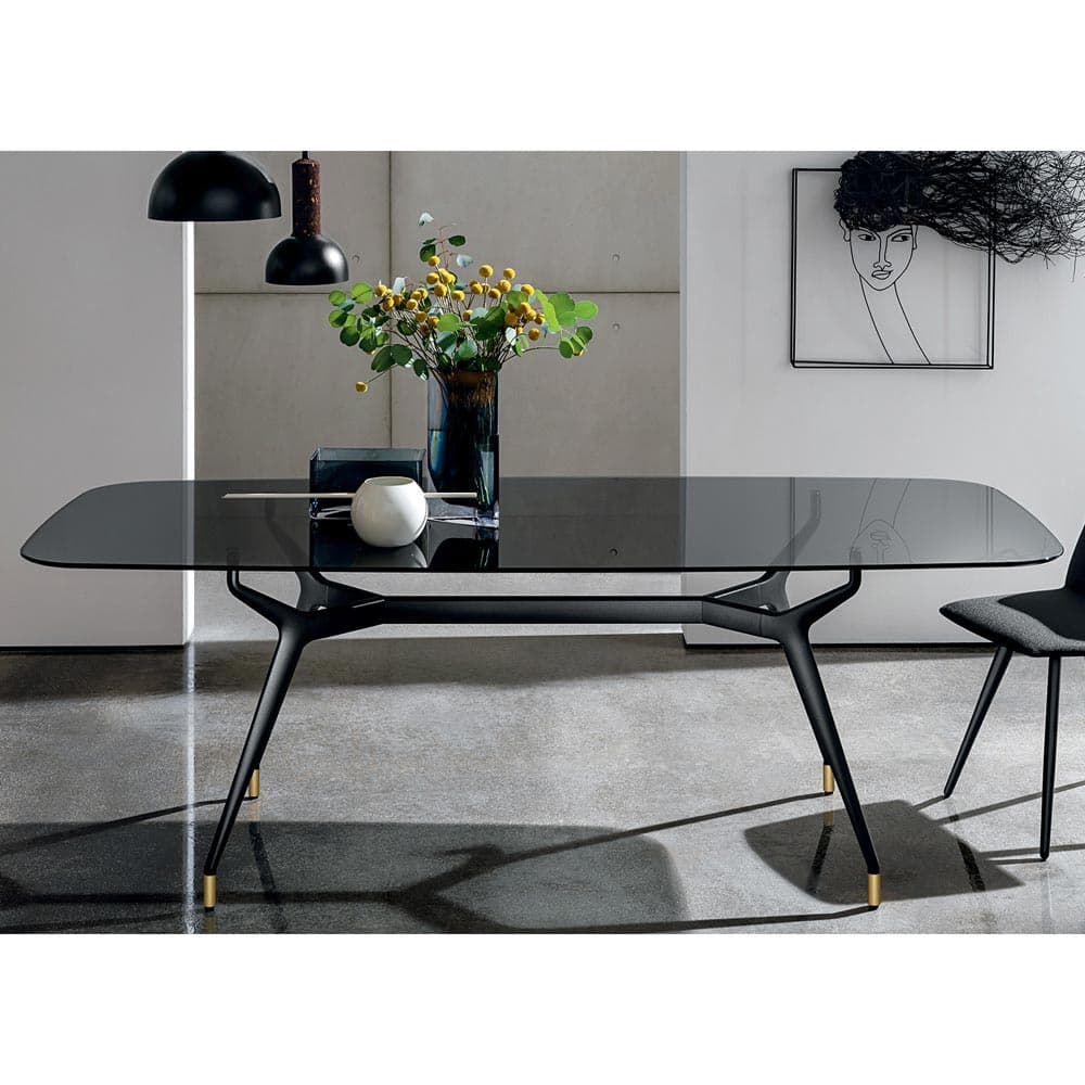 Arkos Shaped Rectangular Dining Table by Sovet Italia