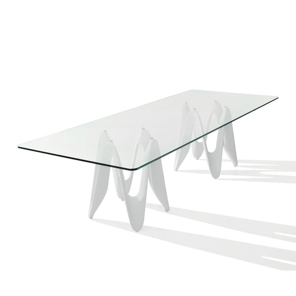 Lambda Two Bases Dining Table by Sovet Italia