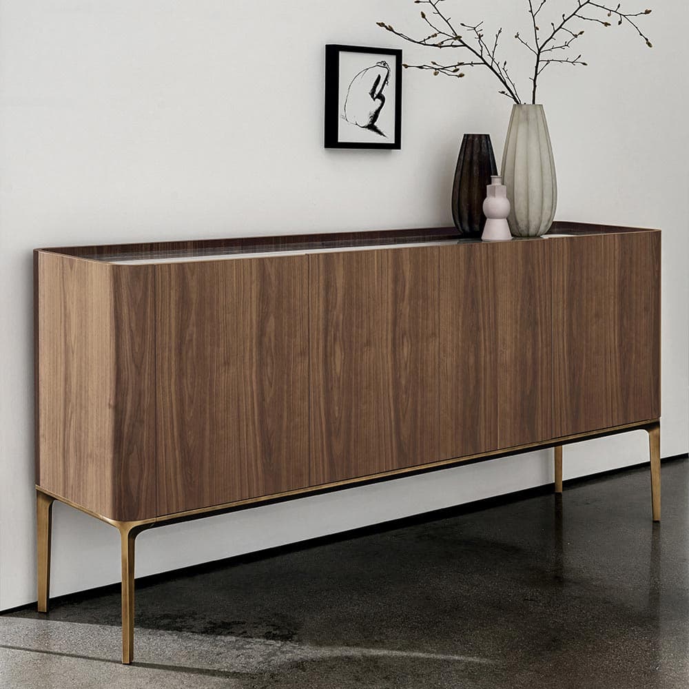 Slim 4 Doors Sideboard by Sovet Italia