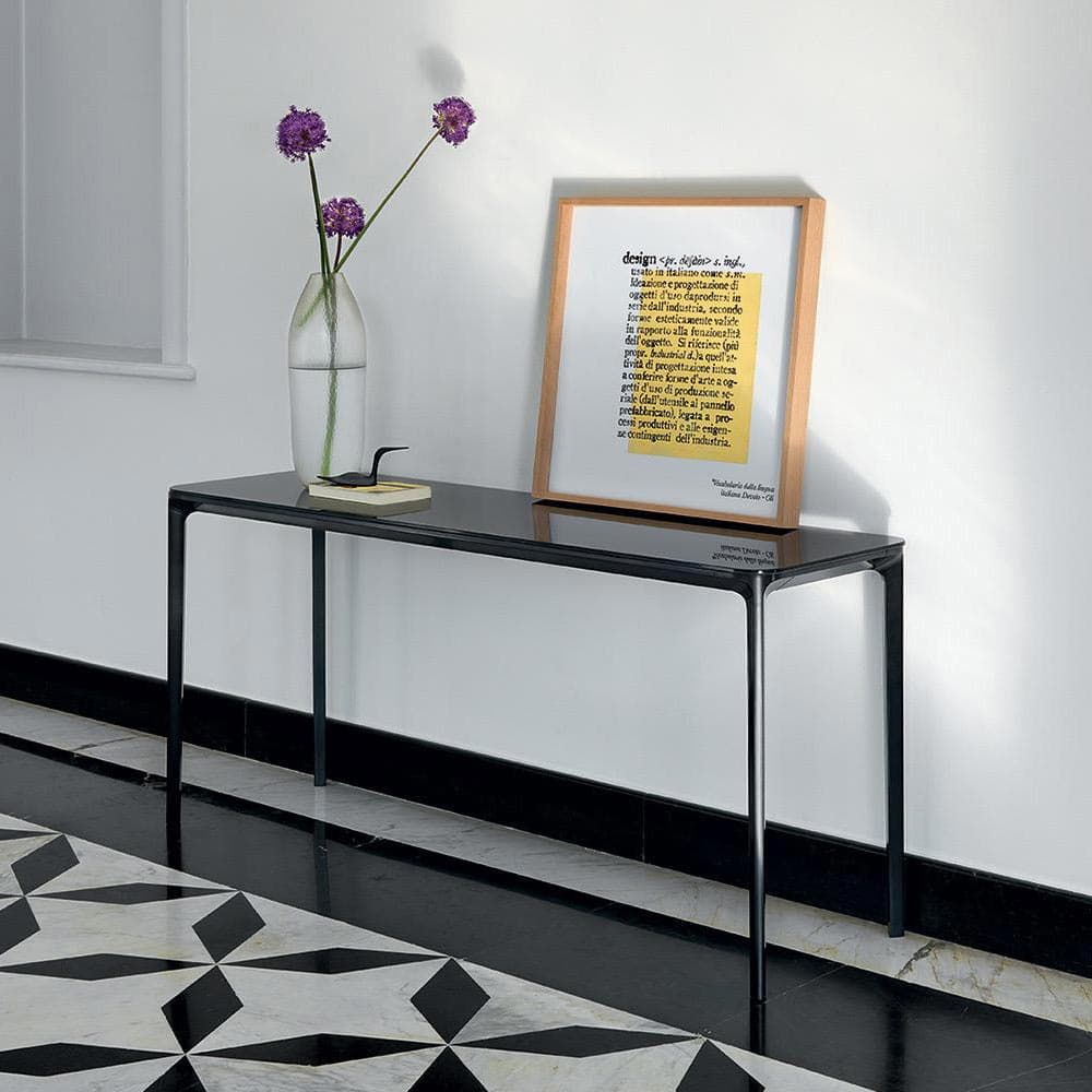 Slim 4 Legs Console Table by Sovet Italia