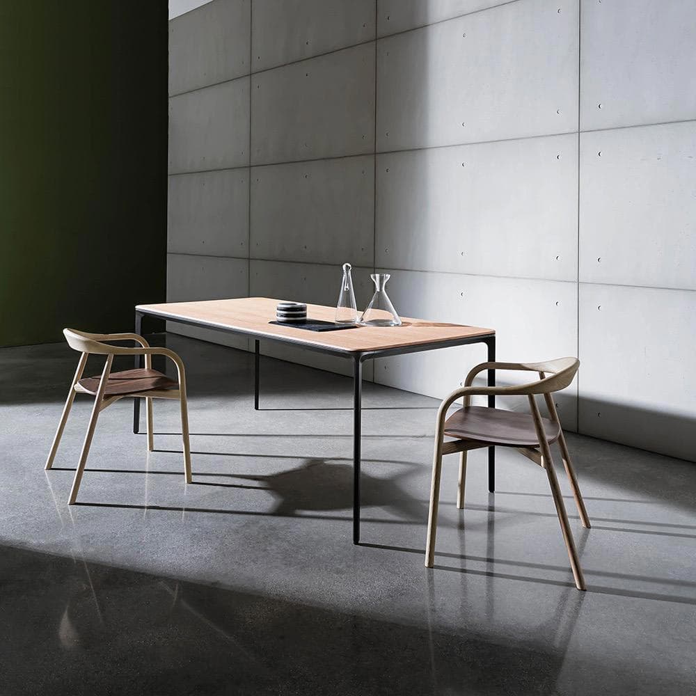 Slim Rectangular Dining Table by Sovet Italia