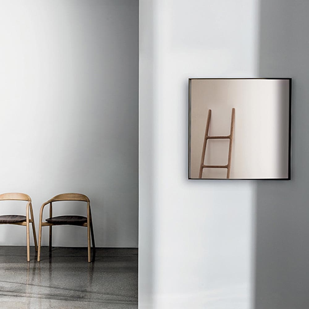 Visual Square Mirror by Sovet Italia