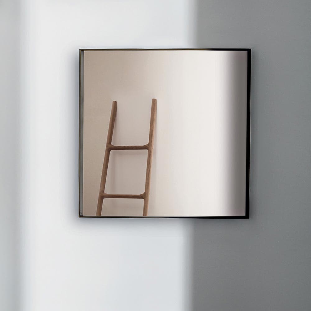 Visual Square Mirror by Sovet Italia